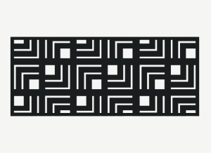 Tôle signature abstrait
