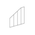 Verrière intérieur plan coupe