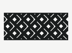 Tôle signature abstrait