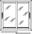 configuration coulissant