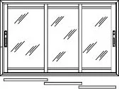 configuration coulissant